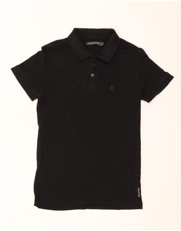 French Connection muška polo majica Mala crna pamučna