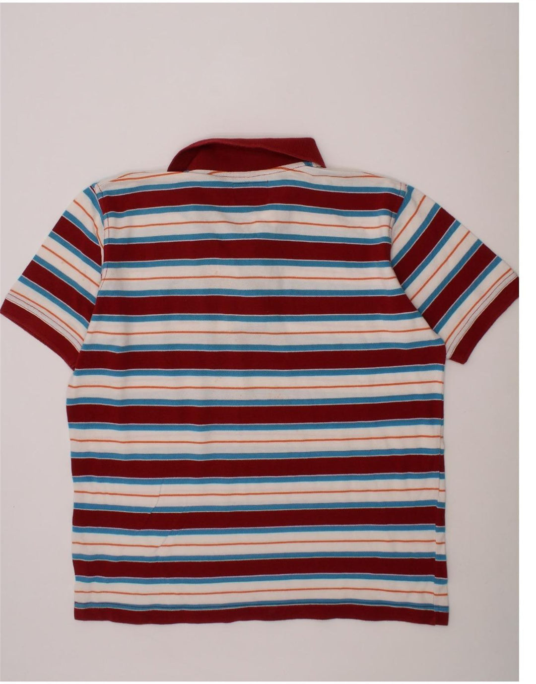 CHAMPION Boys Polo Shirt 11-12 Years Large Multicoloured Striped Vintage Champion and Second-Hand Champion from Messina Hembry 