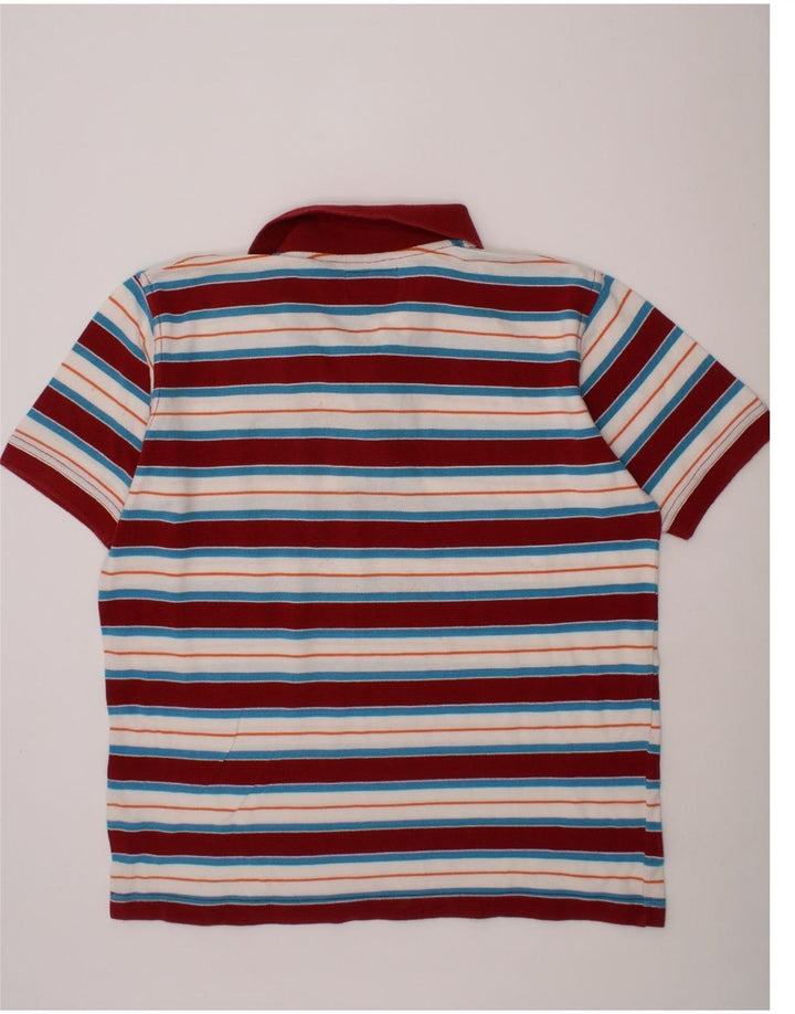 CHAMPION Boys Polo Shirt 11-12 Years Large Multicoloured Striped Vintage Champion and Second-Hand Champion from Messina Hembry 