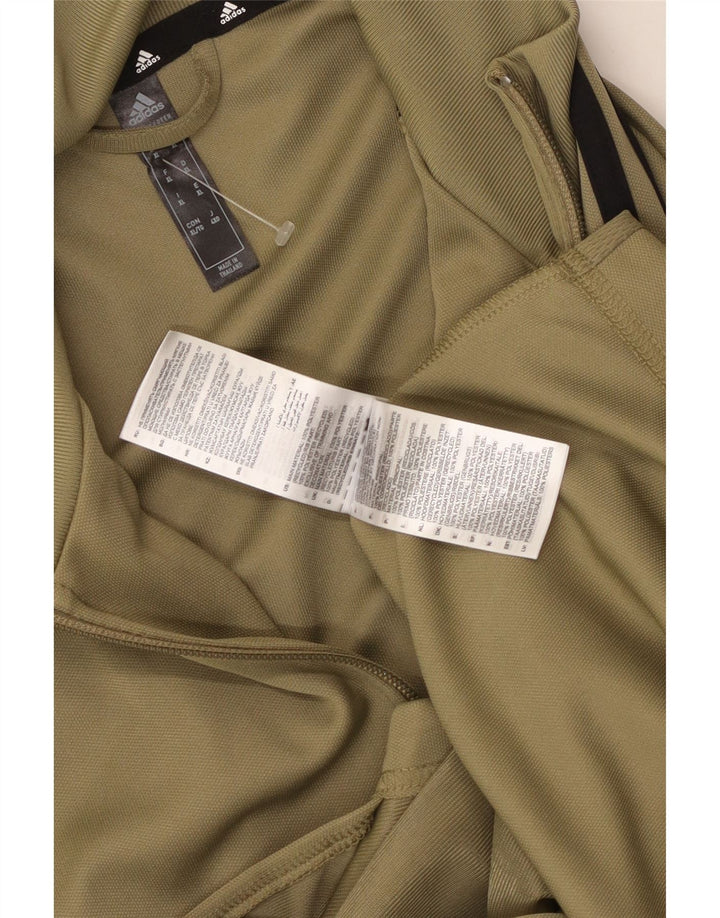 ADIDAS muška Aeroready trenirka jakna XL kaki poliester