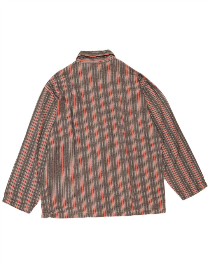 CALVIN KLEIN Muška široka košulja, pamuk na male sive pruge