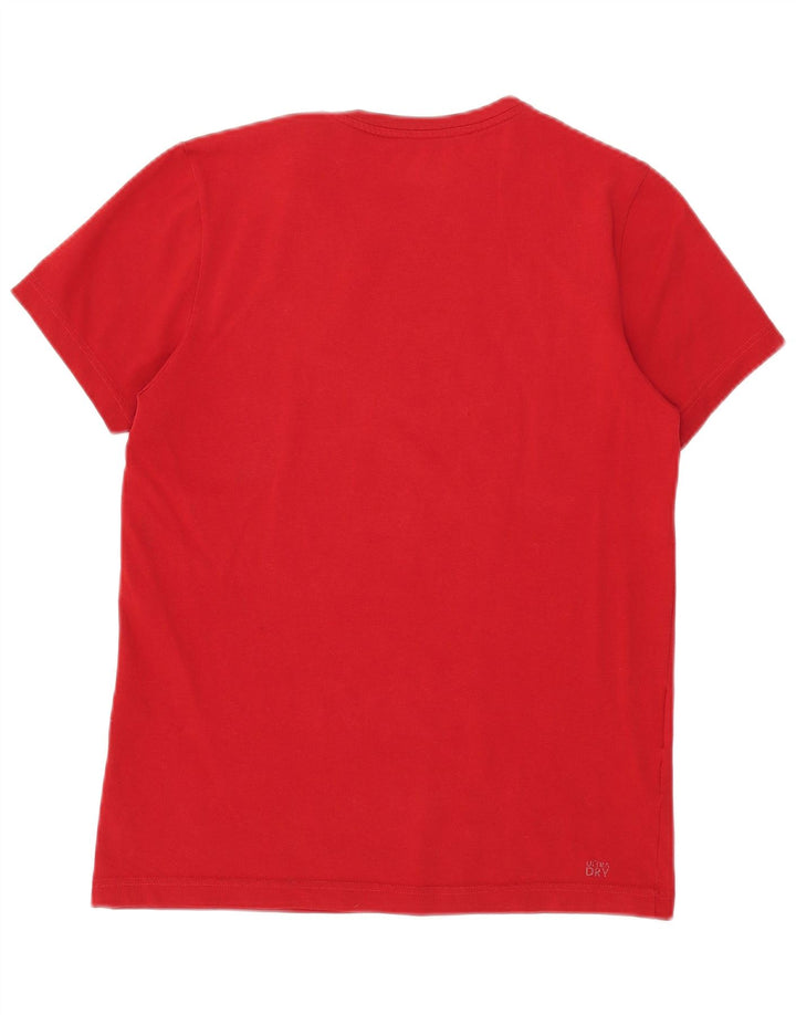Lacoste muška majica kratkih rukava s grafičkim motivima, veličina 3, mali crveni pamuk