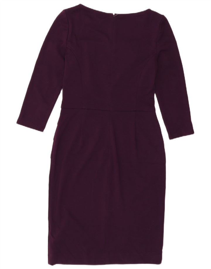 Chaps ženska plašt haljina 3/4 rukava US 4 Mala ljubičasta poliester