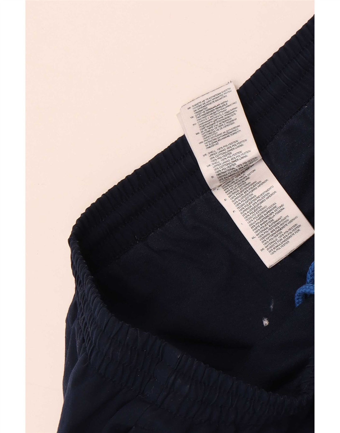 Adidas muške trenirke Hlače Joggers Large tamnoplavi poliester