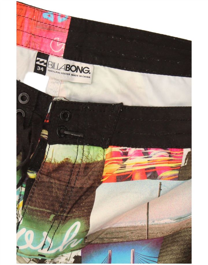 Billabong muške kratke hlače za plivanje veliki raznobojni patchwork