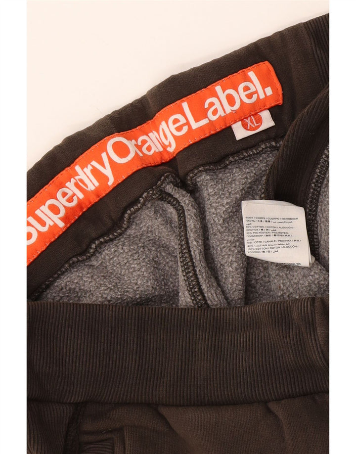 Superdry muške sportske kratke hlače XL smeđi pamuk