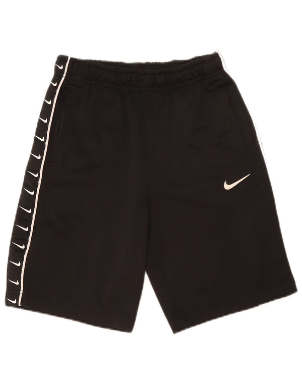 Nike Boys Graphic Sport Shorts 12-13 Years Veliki crni poliester