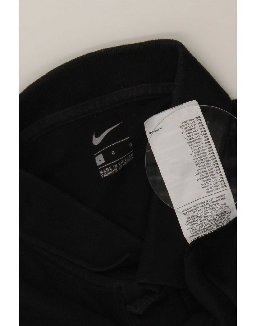 Nike muška polo majica velika crna pamučna