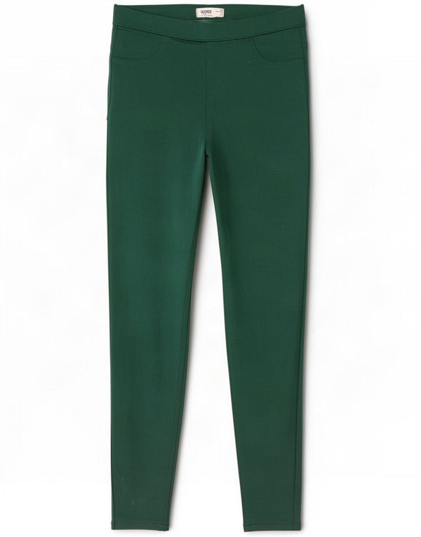 Marks & Spencer ženske jegging traperice UK 12 srednje W30 L28 zelene