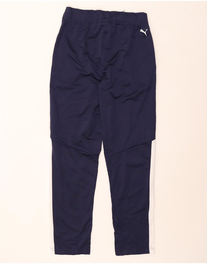 Puma muške hlače za trenirku Large Navy Blue Colourblock