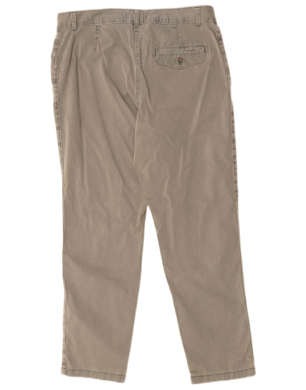 Marks & Spencer ženske chino hlače visokog struka UK 14 Large W34 L28 Kaki
