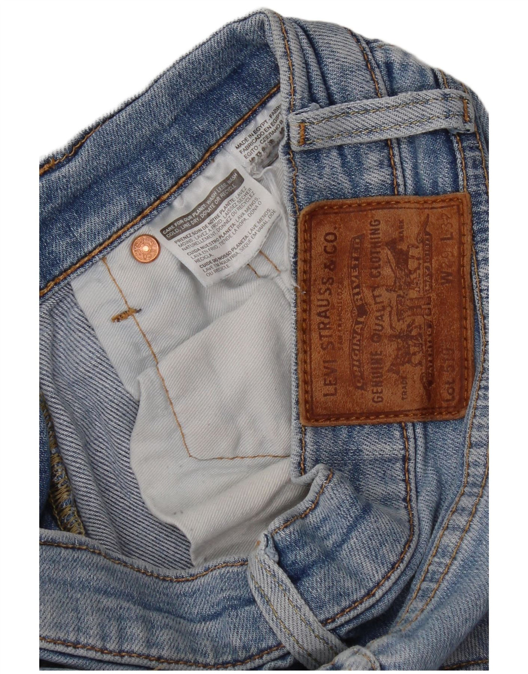 Levi's ženske 510 uske traperice W29 L32 plave