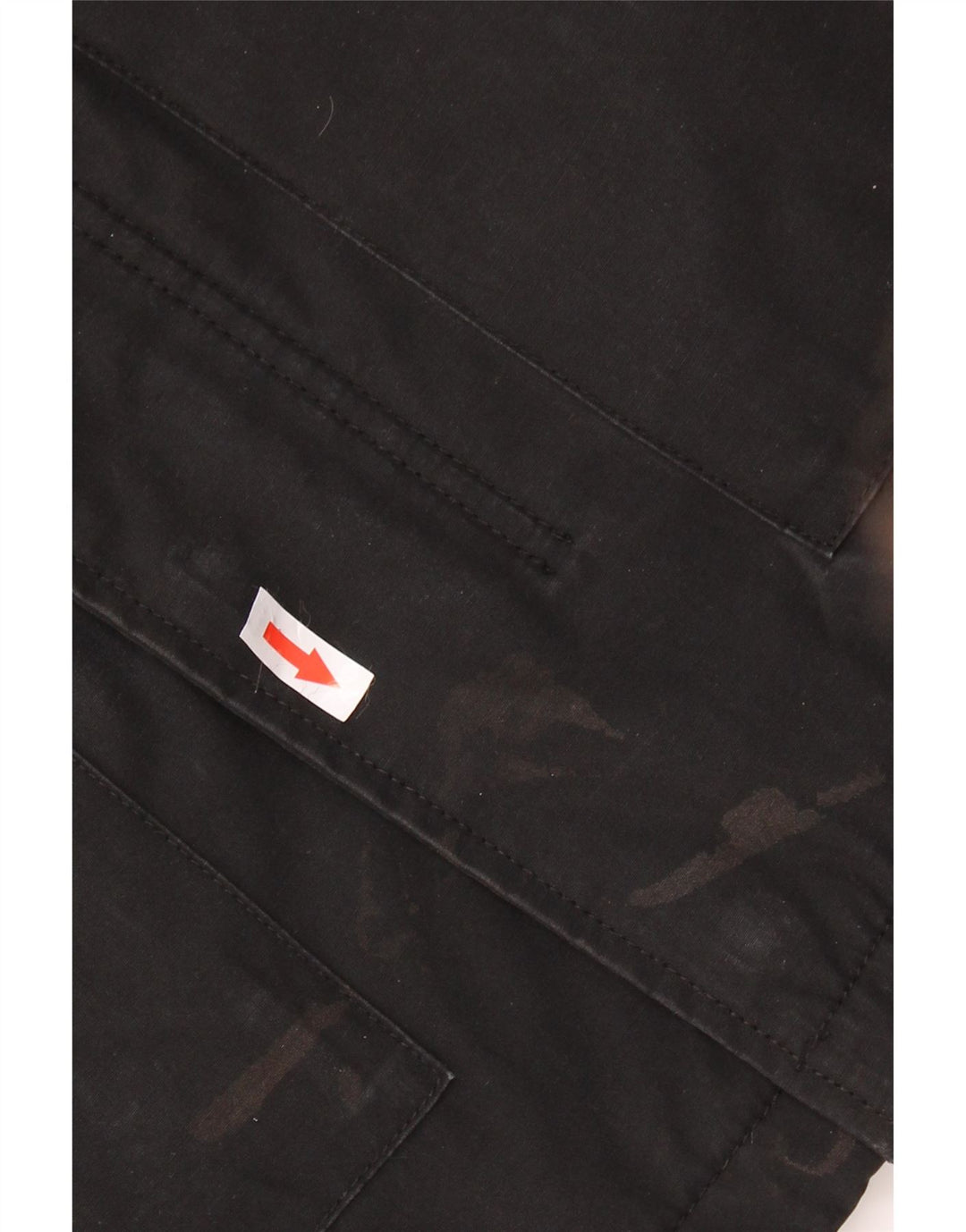 Levi's muška jakna vjetrovka s kapuljačom UK 38 srednji crni poliester