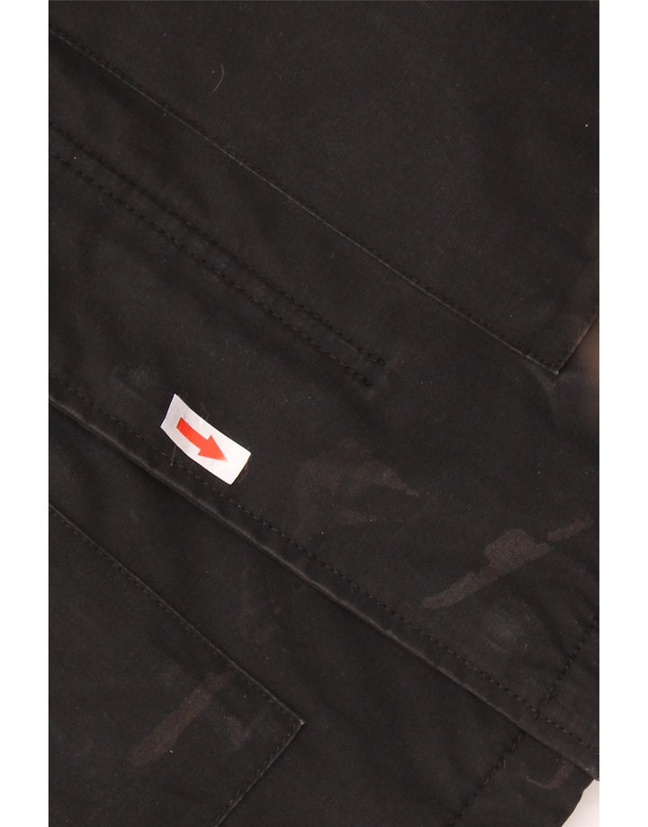 Levi's muška jakna vjetrovka s kapuljačom UK 38 srednji crni poliester