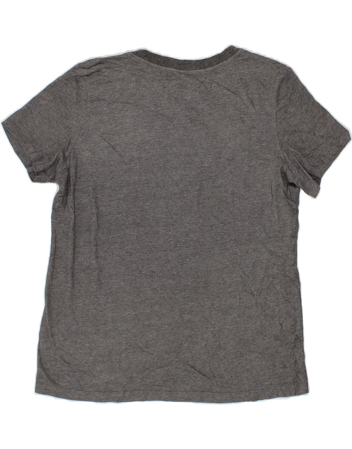 NIKE Womens Graphic T-Shirt Top UK 14 Medium Grey Vintage Nike and Second-Hand Nike from Messina Hembry 