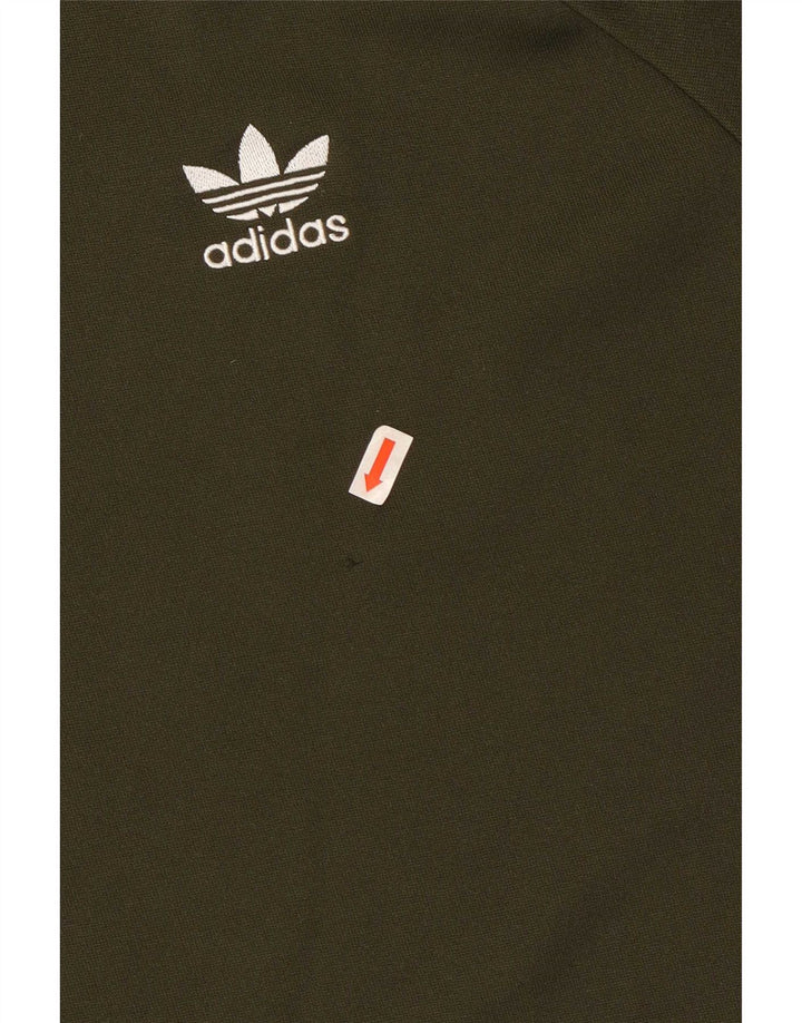 Adidas muški džemper od velikog kaki poliestera