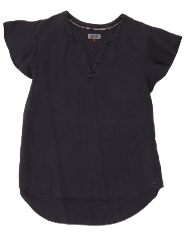 Top ženska bluza Tommy Hilfiger UK 14 Large tamnoplavi liocel
