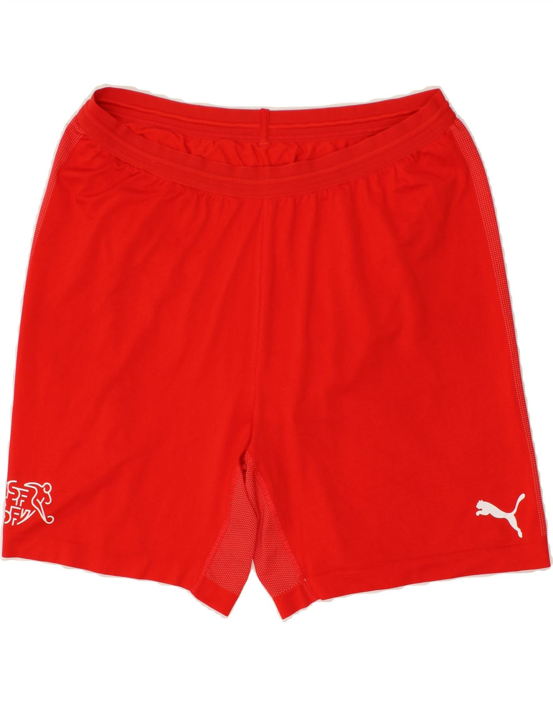 PUMA Mens Graphic Sport Shorts XL Red Polyester Vintage Puma and Second-Hand Puma from Messina Hembry 