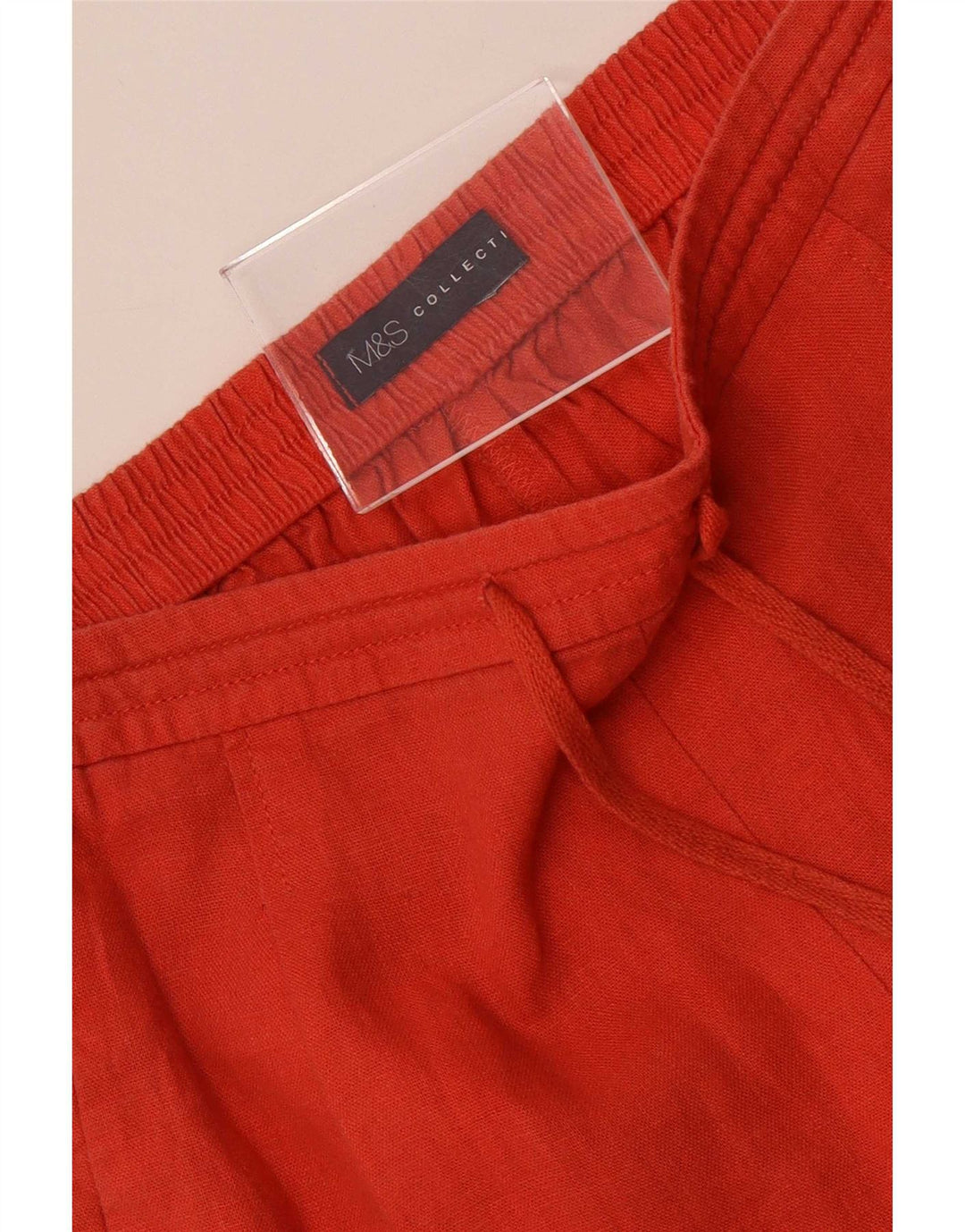 Marks & Spencer ženske ležerne kratke hlače W28 srednje crvene boje