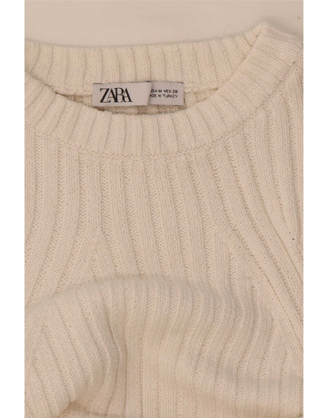 Zara ženski prsluk UK 14 Srednje bijeli