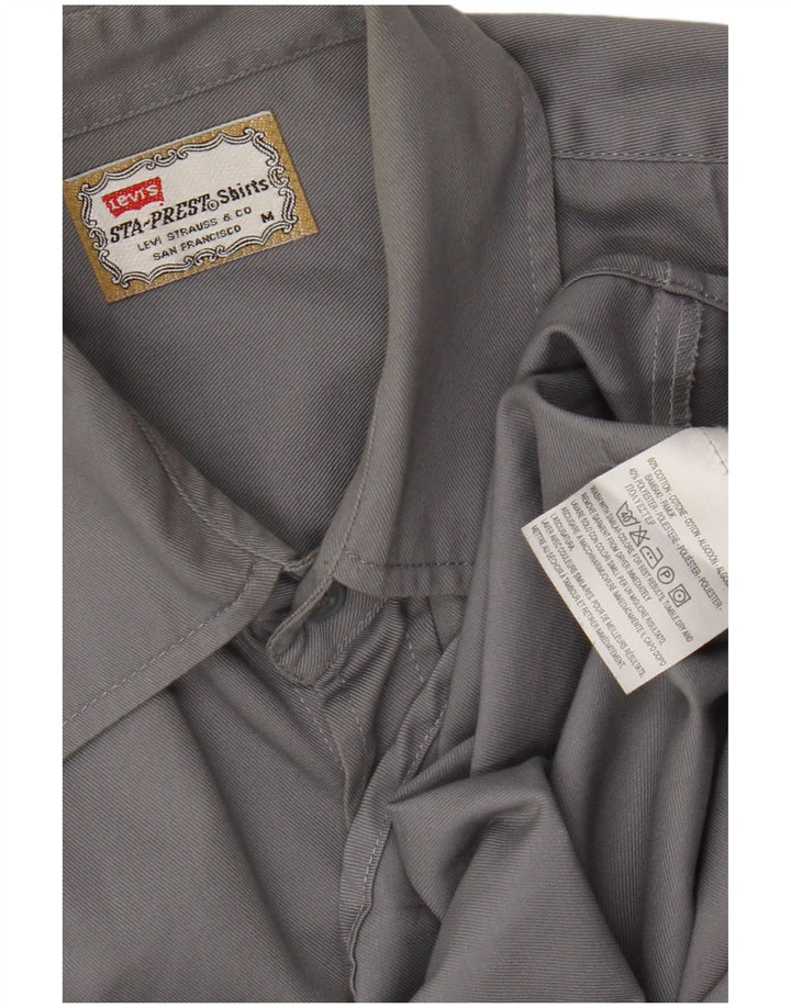 Levi's muška sta-prest košulja srednje sivi pamuk