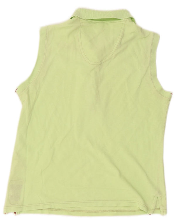 Murphy & Nye Ženska polo majica bez rukava UK 10 Mala zelena pamuk