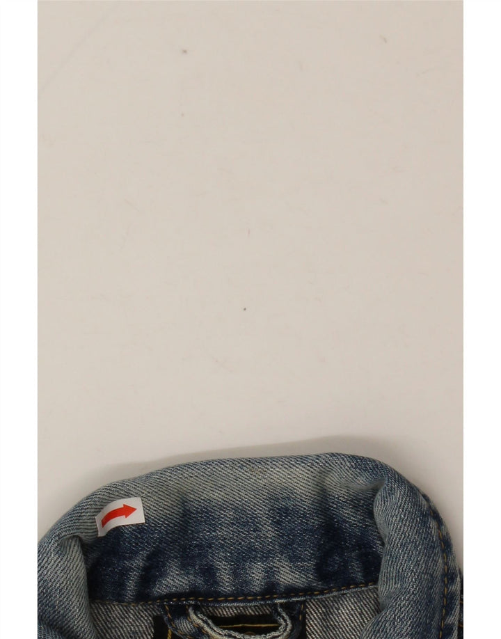 Lee ženska jakna od kratkog trapera UK 10 Small Blue Cotton