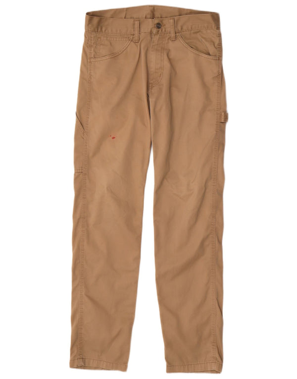 CARHARTT muške ravne kargo hlače W29 L32 kaki poliester
