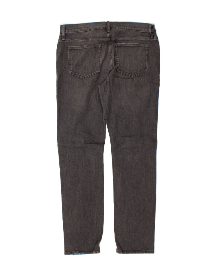 J. CREW Mens Flex Slim Jeans W34 L32 Grey Cotton Vintage J. Crew and Second-Hand J. Crew from Messina Hembry 