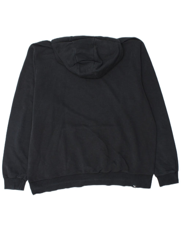 PUMA muška majica s kapuljačom XL, crni pamuk