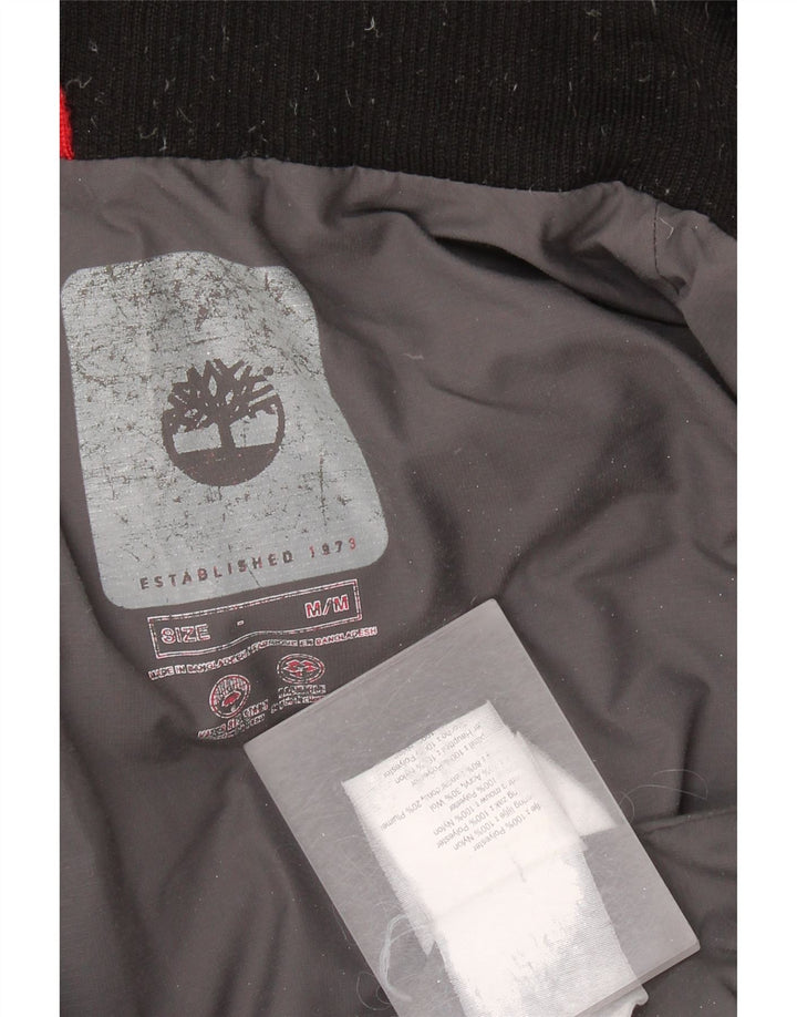 TIMBERLAND Muška podstavljena jakna s kapuljačom UK 38 Srednji crni poliester