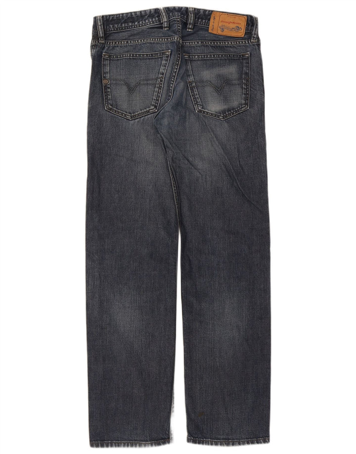 Diesel Mens Waykee Regular Straight Jeans W29 L32 Plavi pamuk