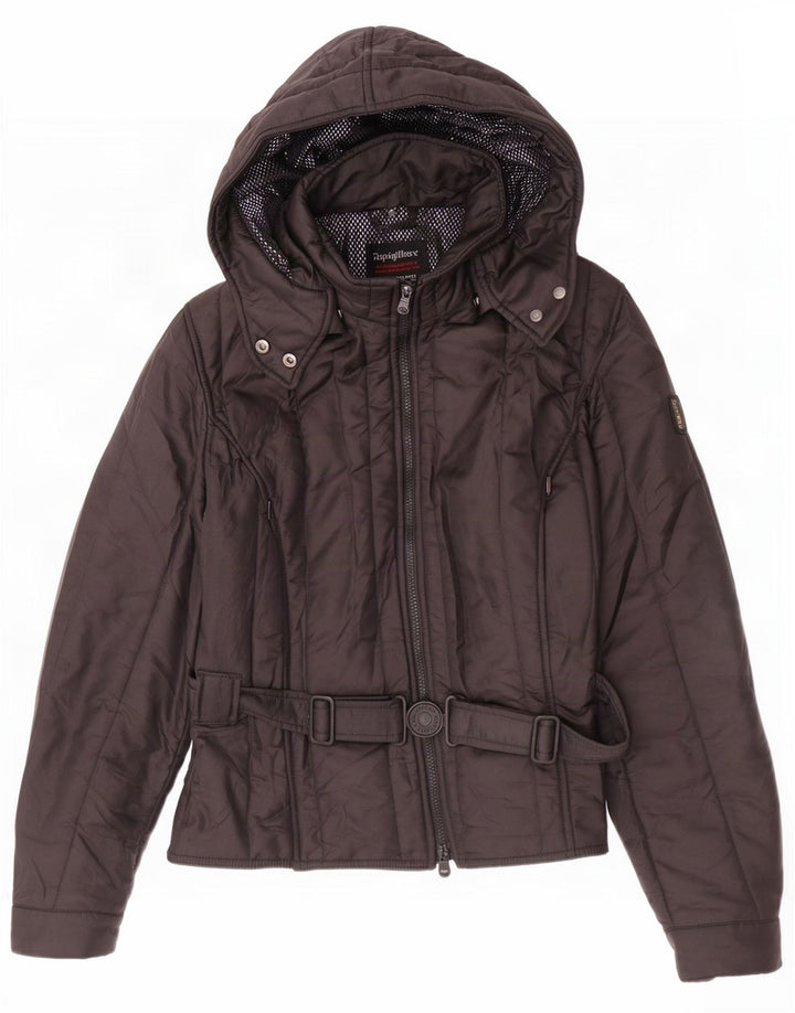 Refrigiwear ženska Sixty spa jakna s kapuljačom i podstavljenom podstavom UK 14 srednje crna