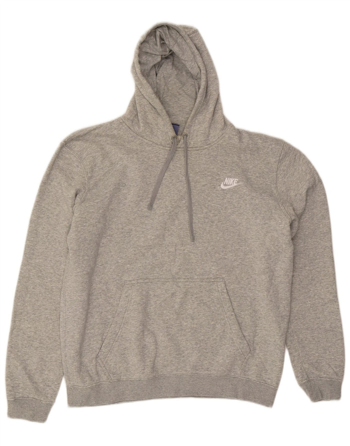 Nike muška majica s kapuljačom srednje sivi pamuk