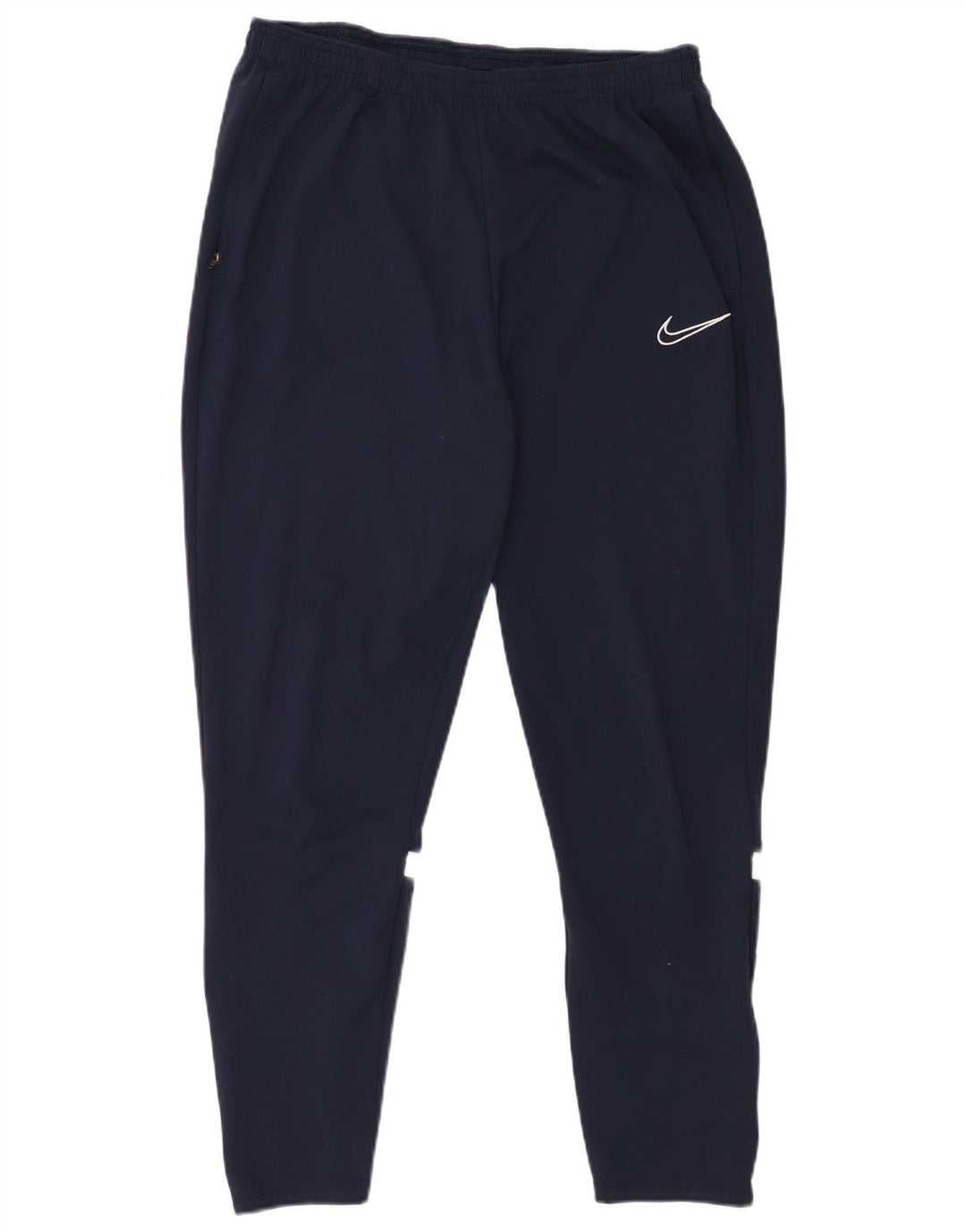 Nike muške Dri Fit hlače za trenirku, velike tamnoplave poliesterske hlače