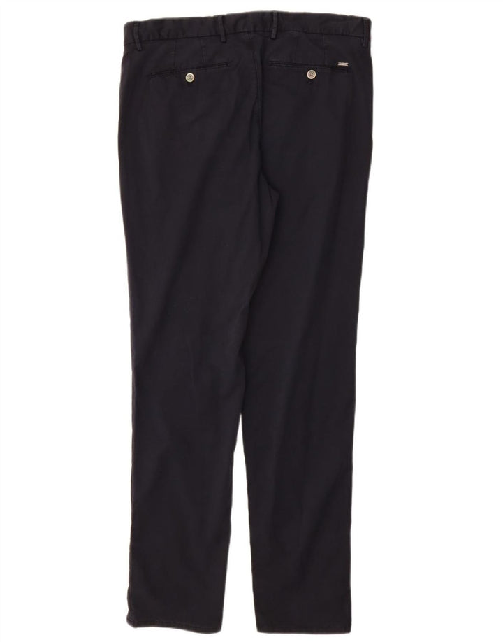 MASSIMO DUTTI Muške uske chino hlače EU 44 Large W34 L32 tamnoplave