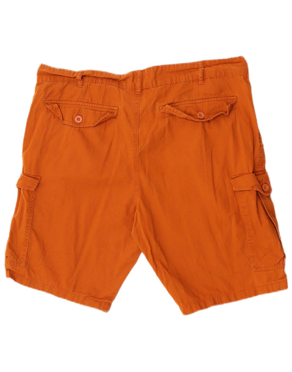 Mountain Warehouse Mens Cargo Shorts W38 XL Orange Cotton