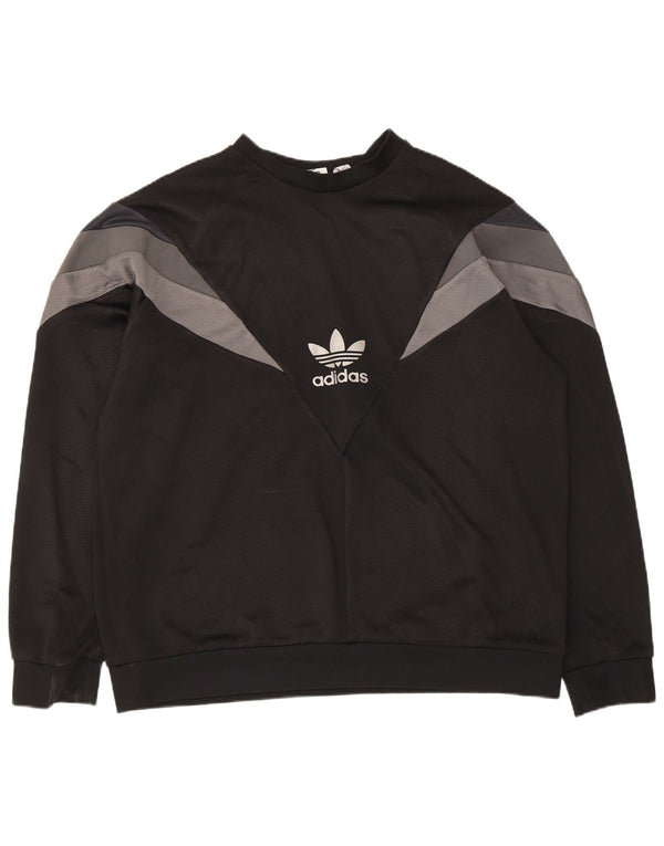 Adidas muška majica s kratkim rukavima XL crni poliester u boji