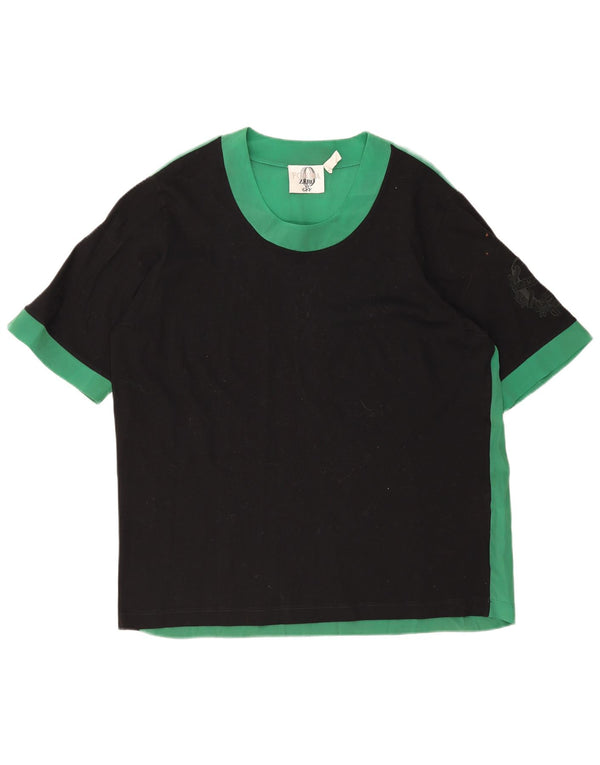 Gianfranco Ferre ženska majica kratkih rukava Forma Zero UK 18 XL Green Colourblock
