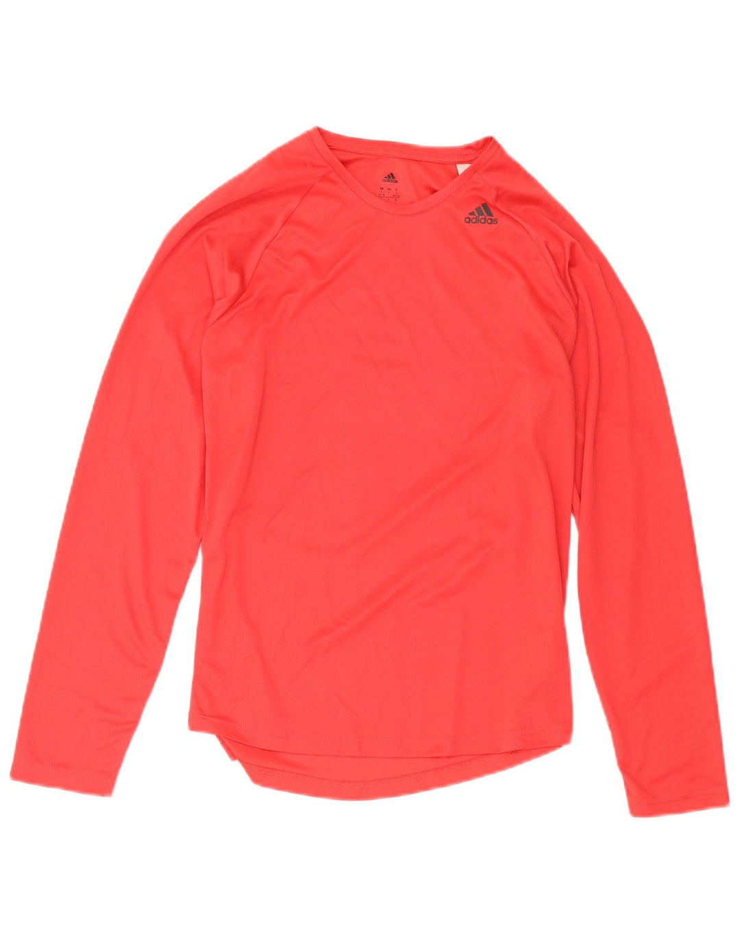 Adidas ženska majica Climalite dugih rukava UK 16/18 veliki crveni poliester