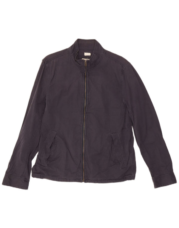 J. Crew muška bomber jakna UK 38 srednje tamnoplavi pamuk