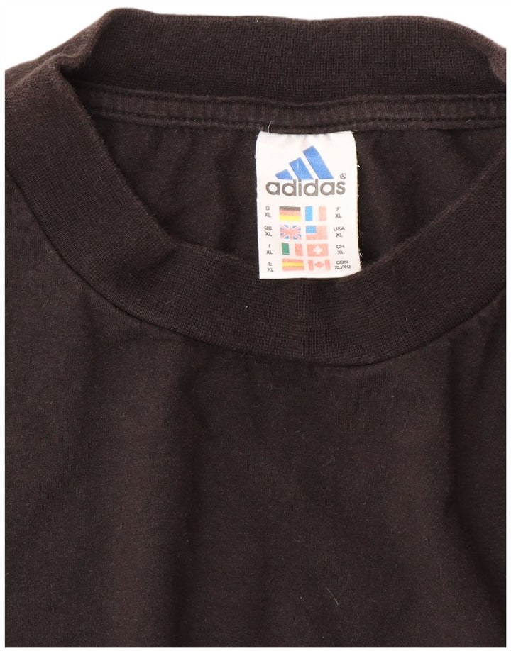 Adidas muška majica XL crni pamuk