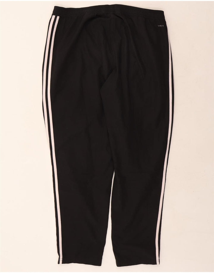 Adidas muške hlače za trenirku Climalite 2XL crni poliester