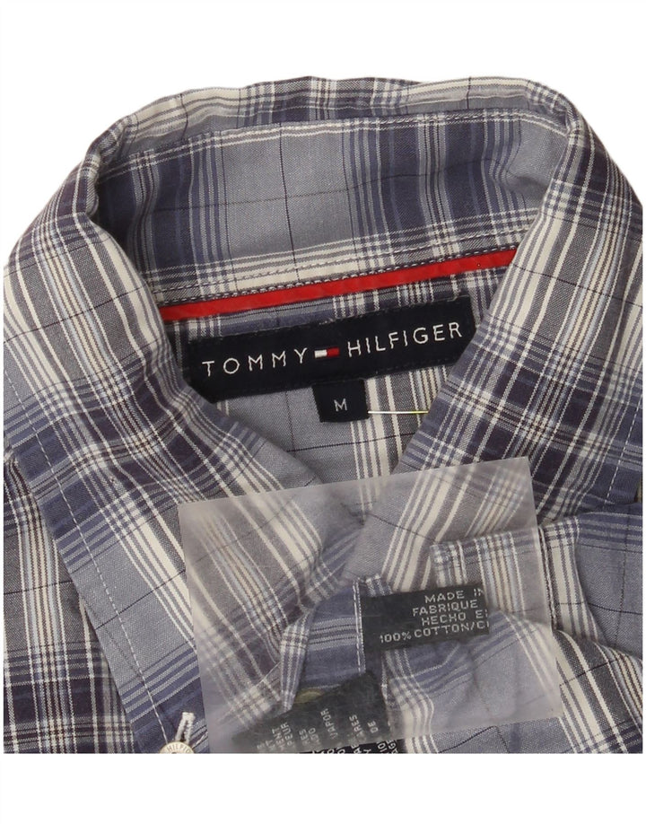 Tommy Hilfiger muška košulja kratkih rukava Srednje plavi karirani pamuk