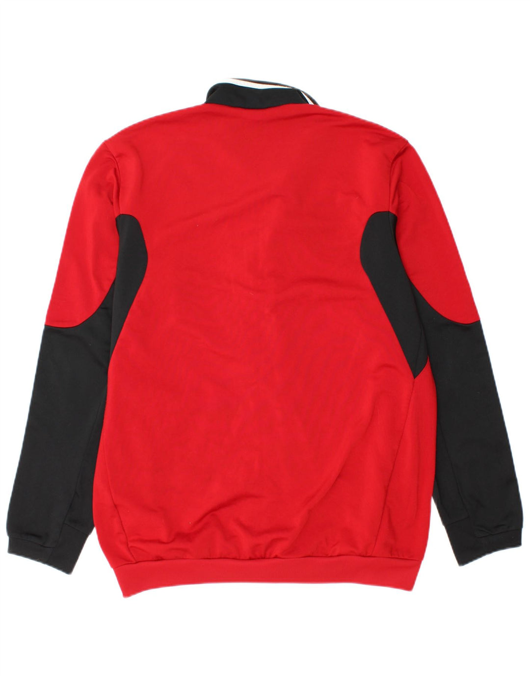 ADIDAS muška trenirka gornja jakna UK 36/38 mala crvena poliester u boji