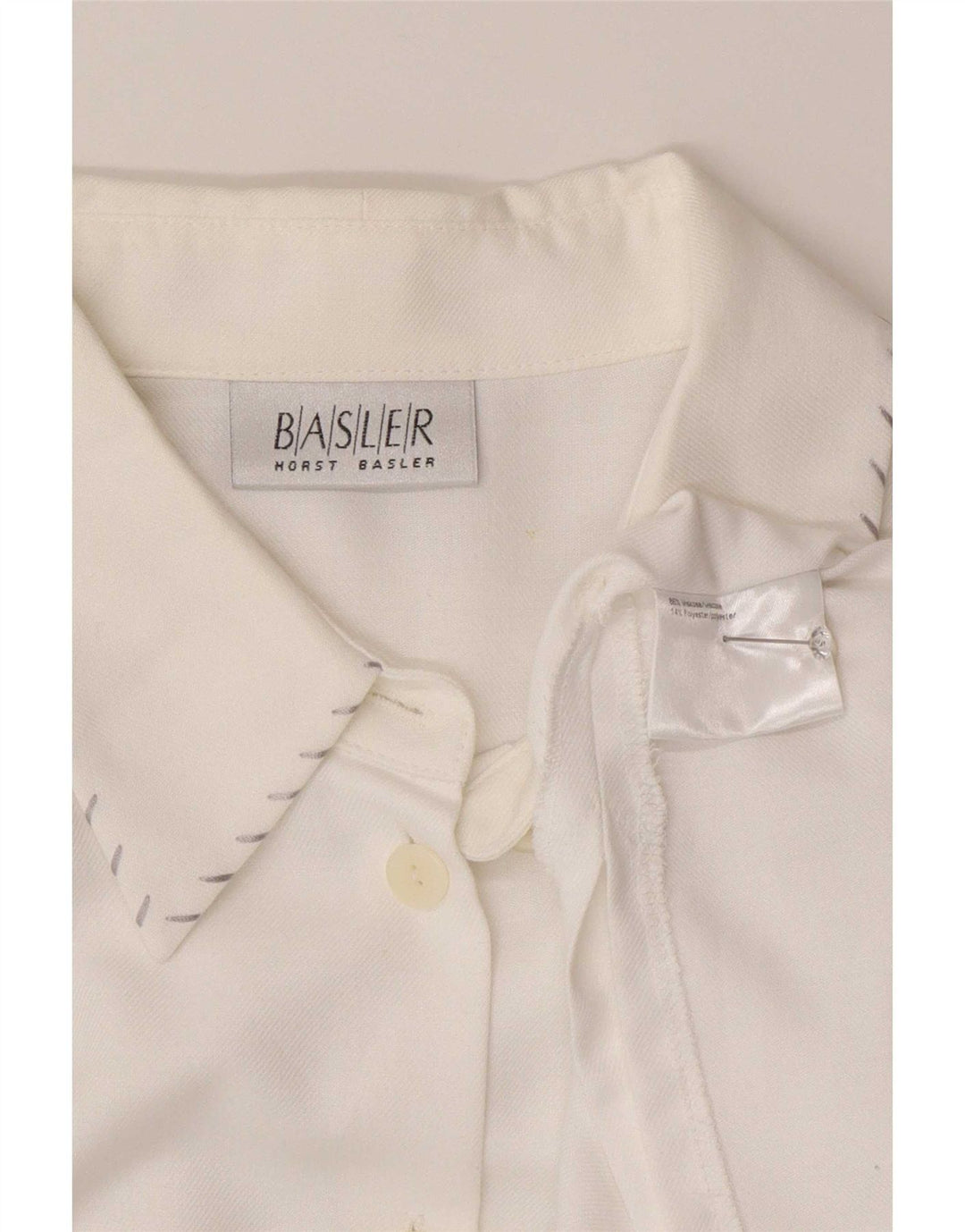 Basler ženska bluza košulja EU 44 XL bijela viskoza