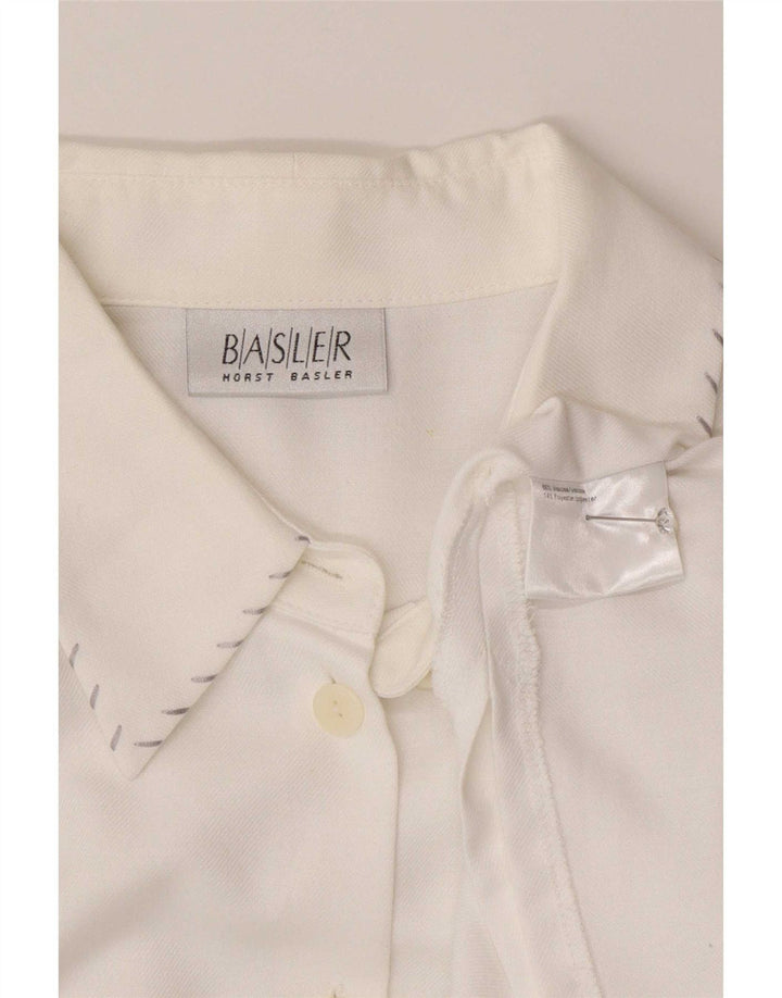 Basler ženska bluza košulja EU 44 XL bijela viskoza