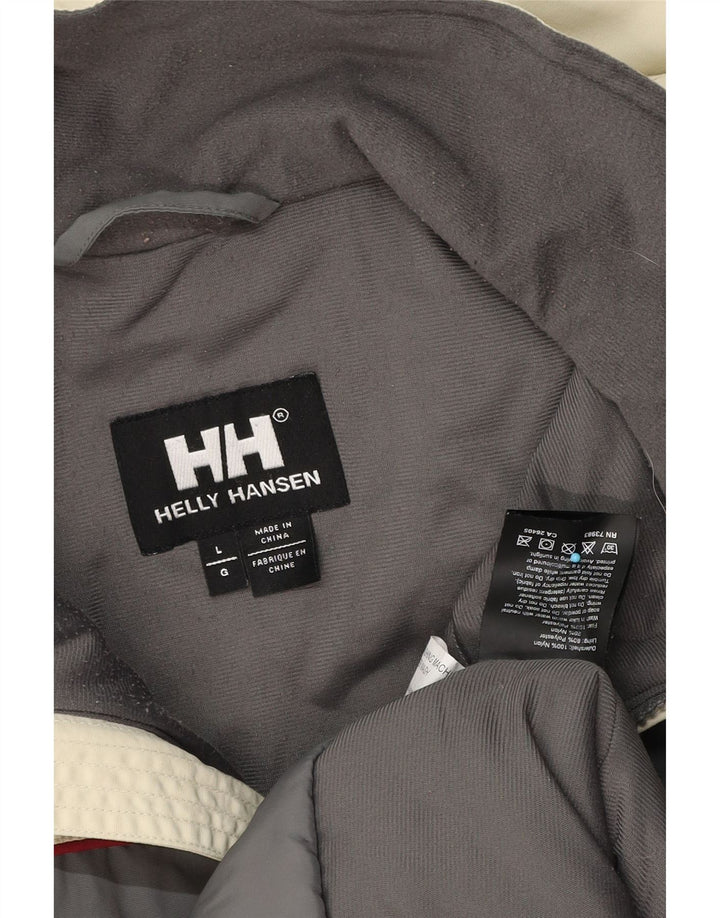 Helly Hansen muška vjetrovka jakna UK 40 Large Beige Colourblock najlon