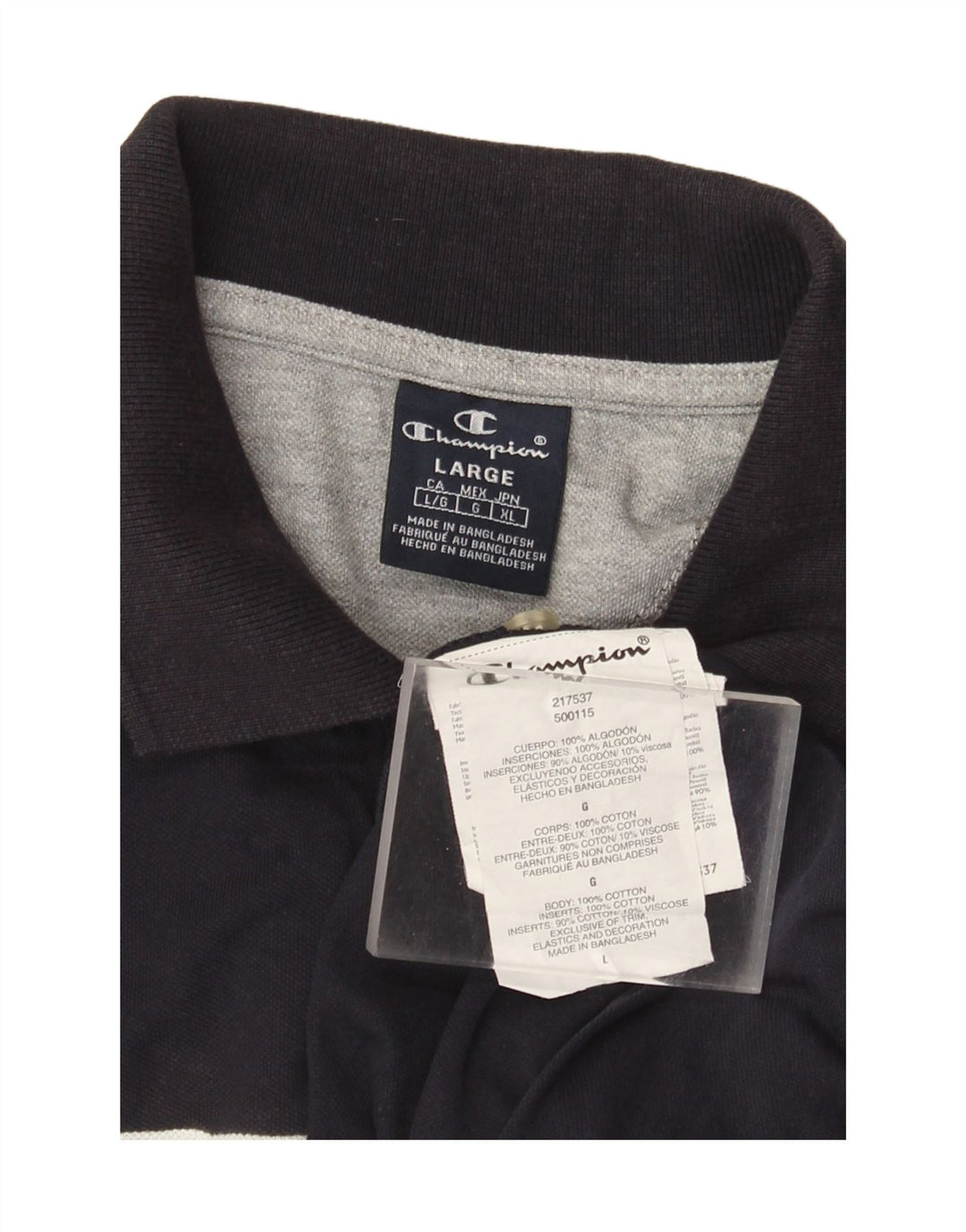 Champion muška polo majica velika tamnoplava prugasta majica