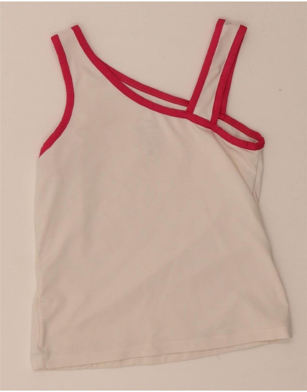 Nike Girls Dri Fit Crop Vest Top 10-11 Years Medium White